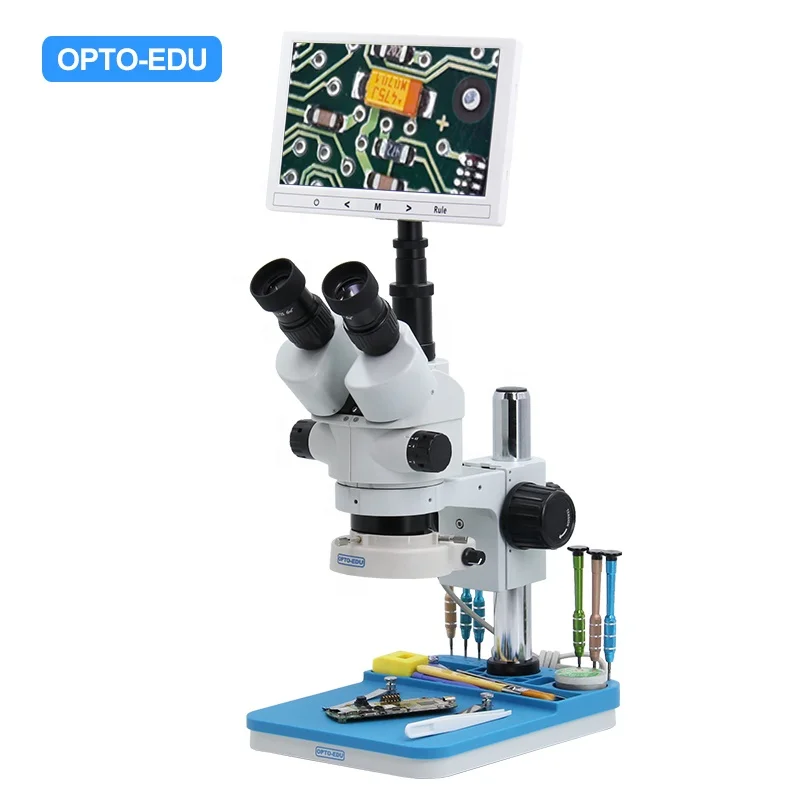 

OPTO-EDU A23.3645N-R1 Cell Repaire Lens Tool Microscope Mobile Phone 90x