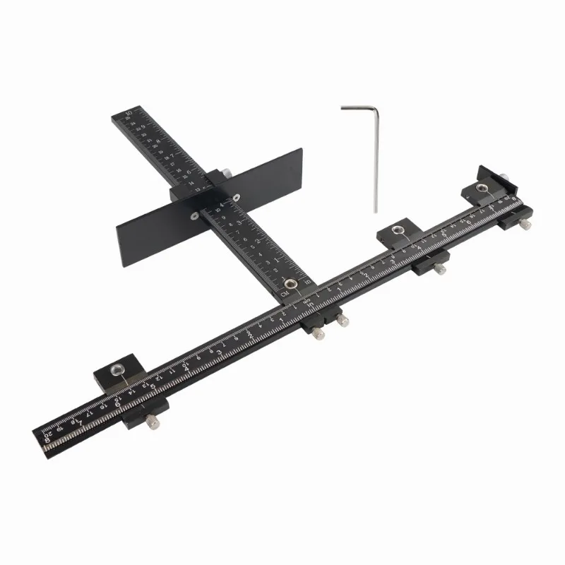 

Aluminum alloy punching positioner woodworking auxiliary installation tool cabinet hardware fixture
