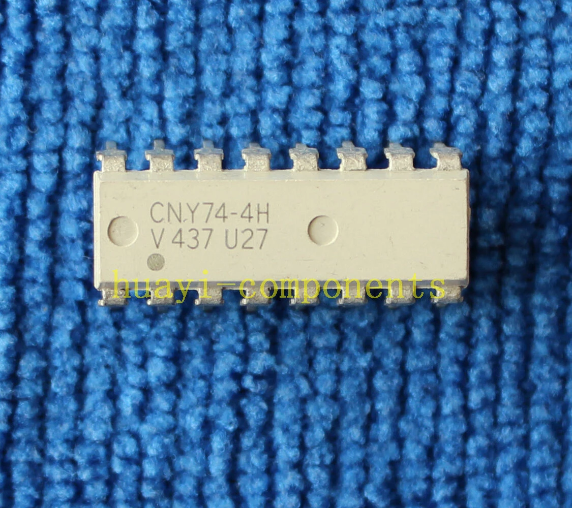 5PCS CNY74-4 CNY74-4H DIP-16 Multichannel Optocoupler with Phototransistor Output