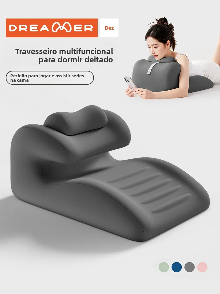 s-on-your-stoh-pillow-ne-support-reading-bedtime-snle-cuion-memory-foam-removable-cover-pure-color-design