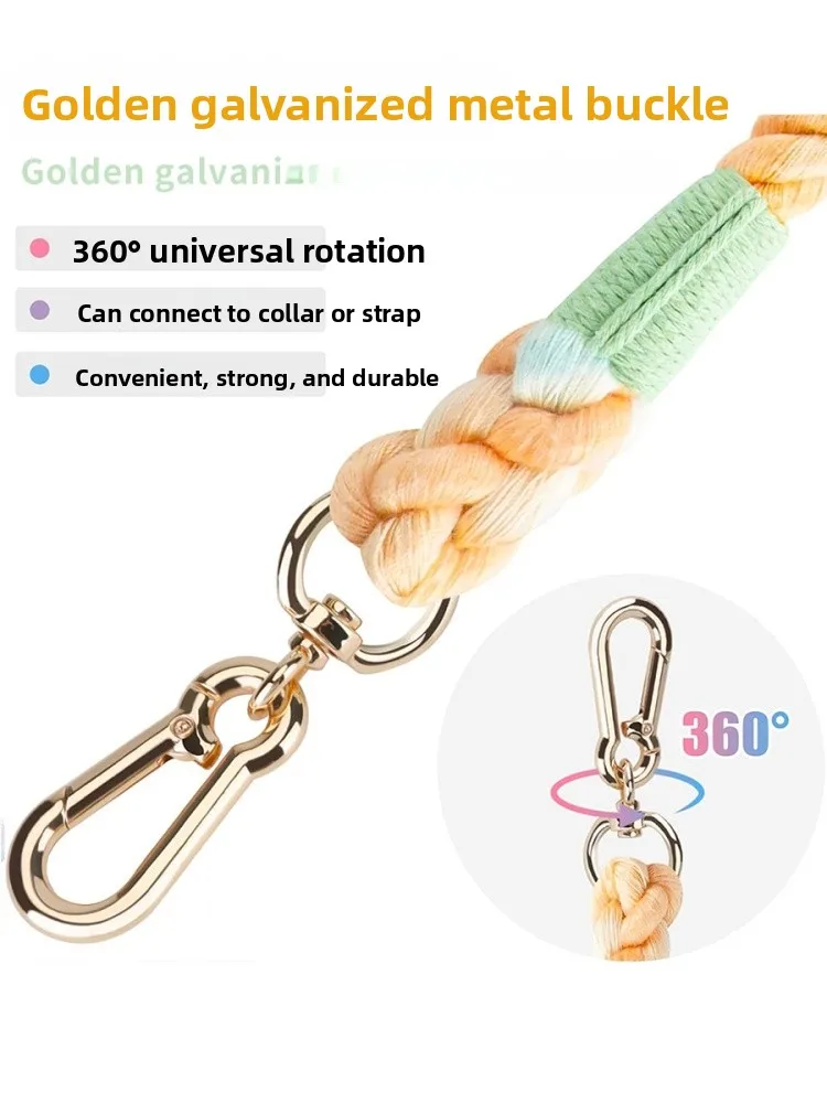 Rainbow Knitted Dog… - image