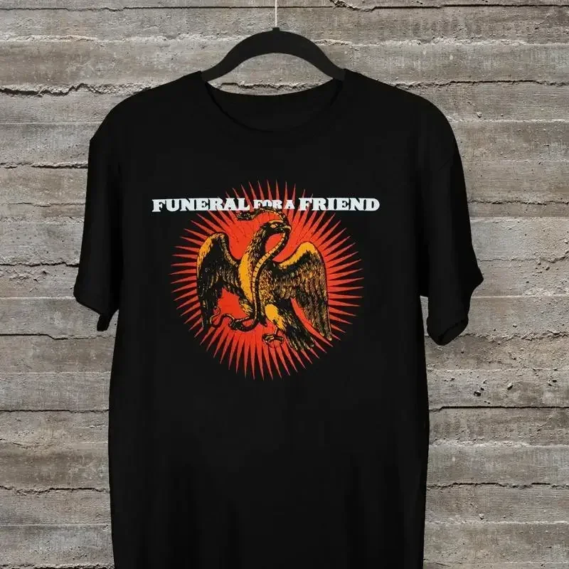 New Funeral For A Friend Band Fan Black All Size T Shirt