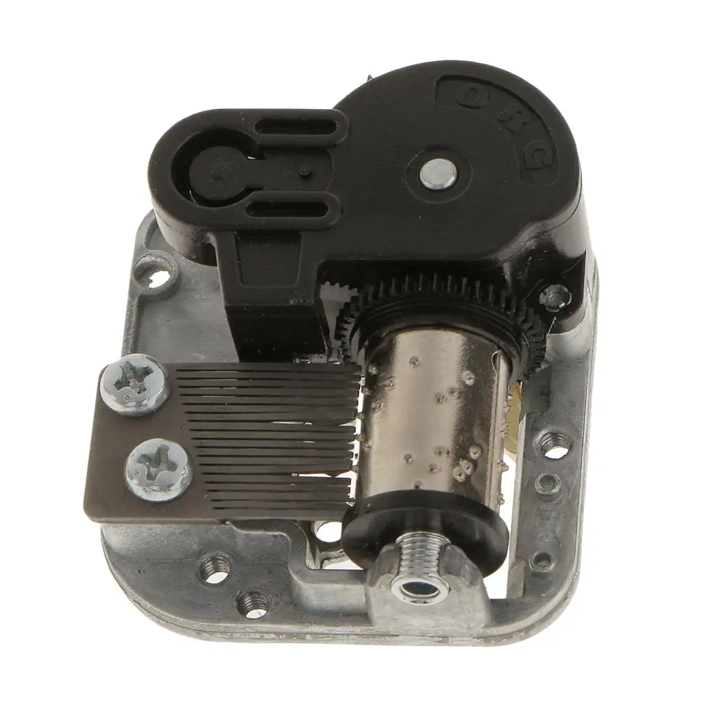 Wind Up Music Box Movement Amazing Grace Tune Zinc Alloy Mechanical Mechanism DIY Parts for Crafts and Gift Making