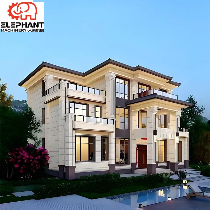 One-Stop Building Supply Modern Luxury Interior Design Service 3D House Rendering Eco-Friendly Graphic Design for Villas