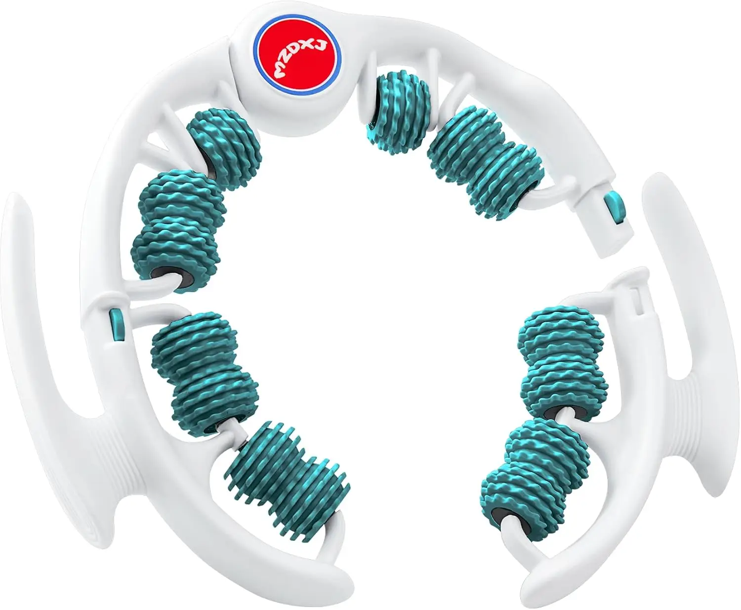 

Массажер для лимфодренажа от целлюлита, роликовый массажер для ног и ягодиц, зеленый