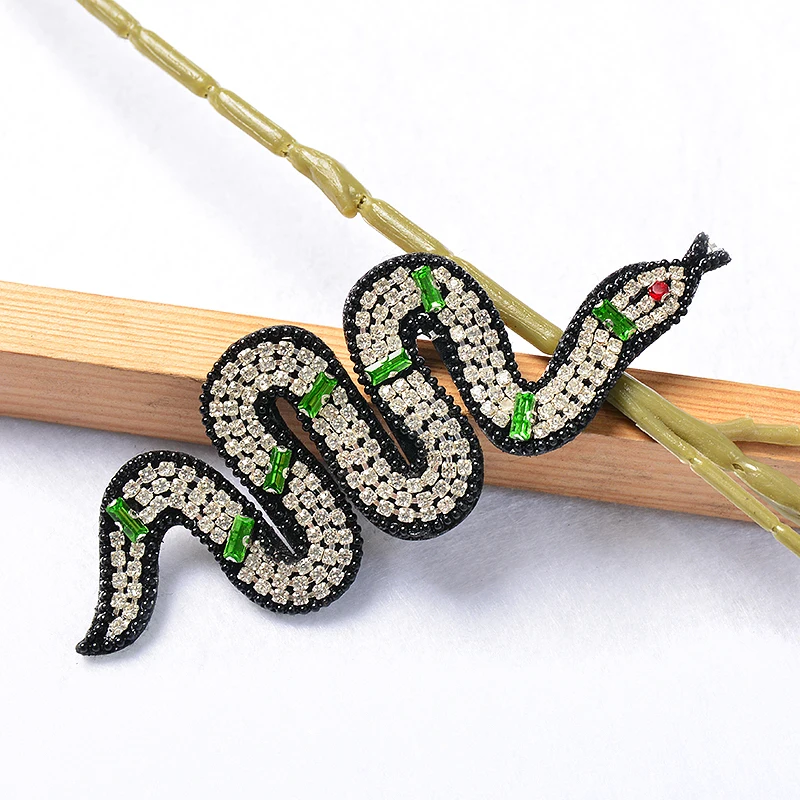 Hand-Stitched Snake Clothing For Patch Decoration Patch Cloth Stickers DIY Brooch Jewelry Accessories