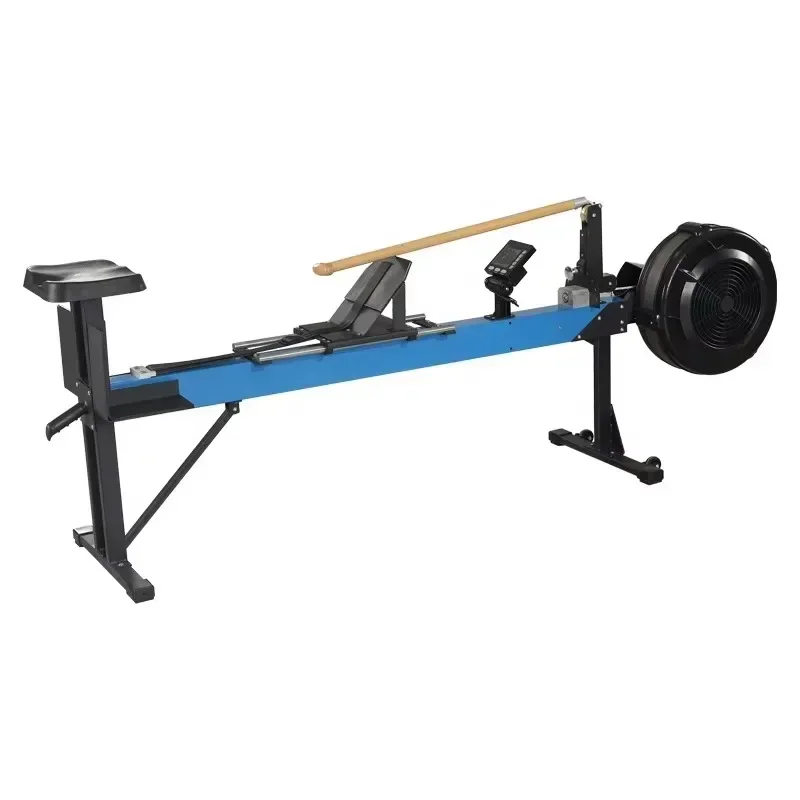 Steel Foldable Ergometer Indoor Cardio Machine Wind Resistance Heavy Duty For Home Gym Multi-scene Workout Fitness Training