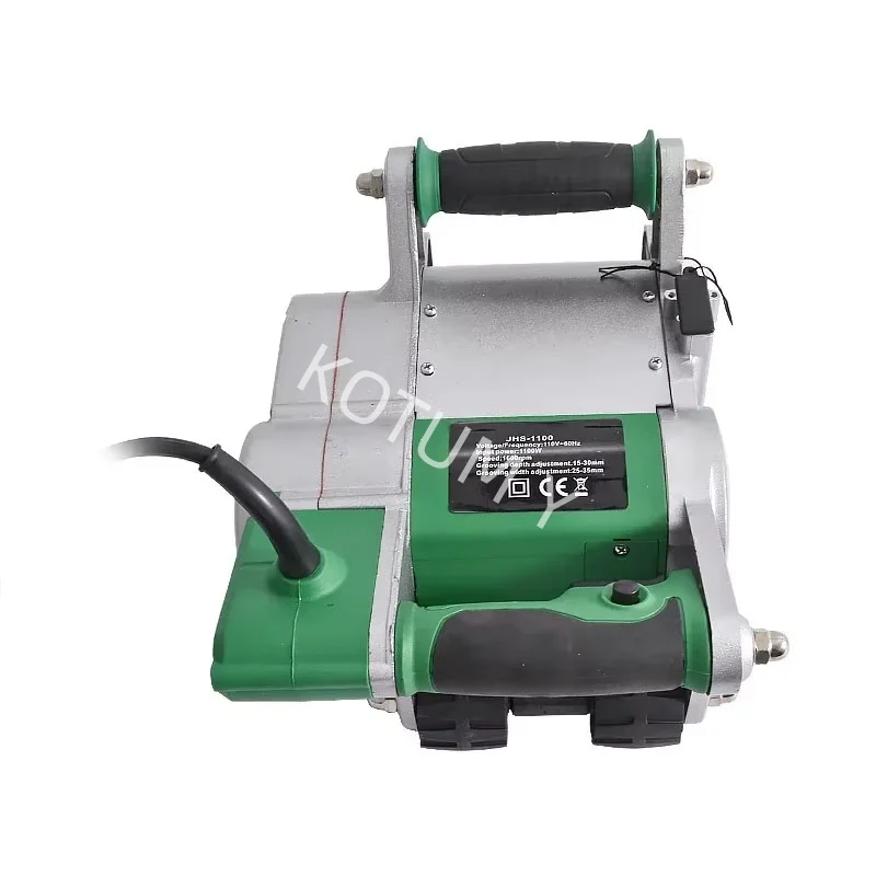 

220 В/110 В 1100 Вт 25/35 мм промышленный настенный измельчитель электрический настенный шлицевой станок для резки пазов стен долбежный станок