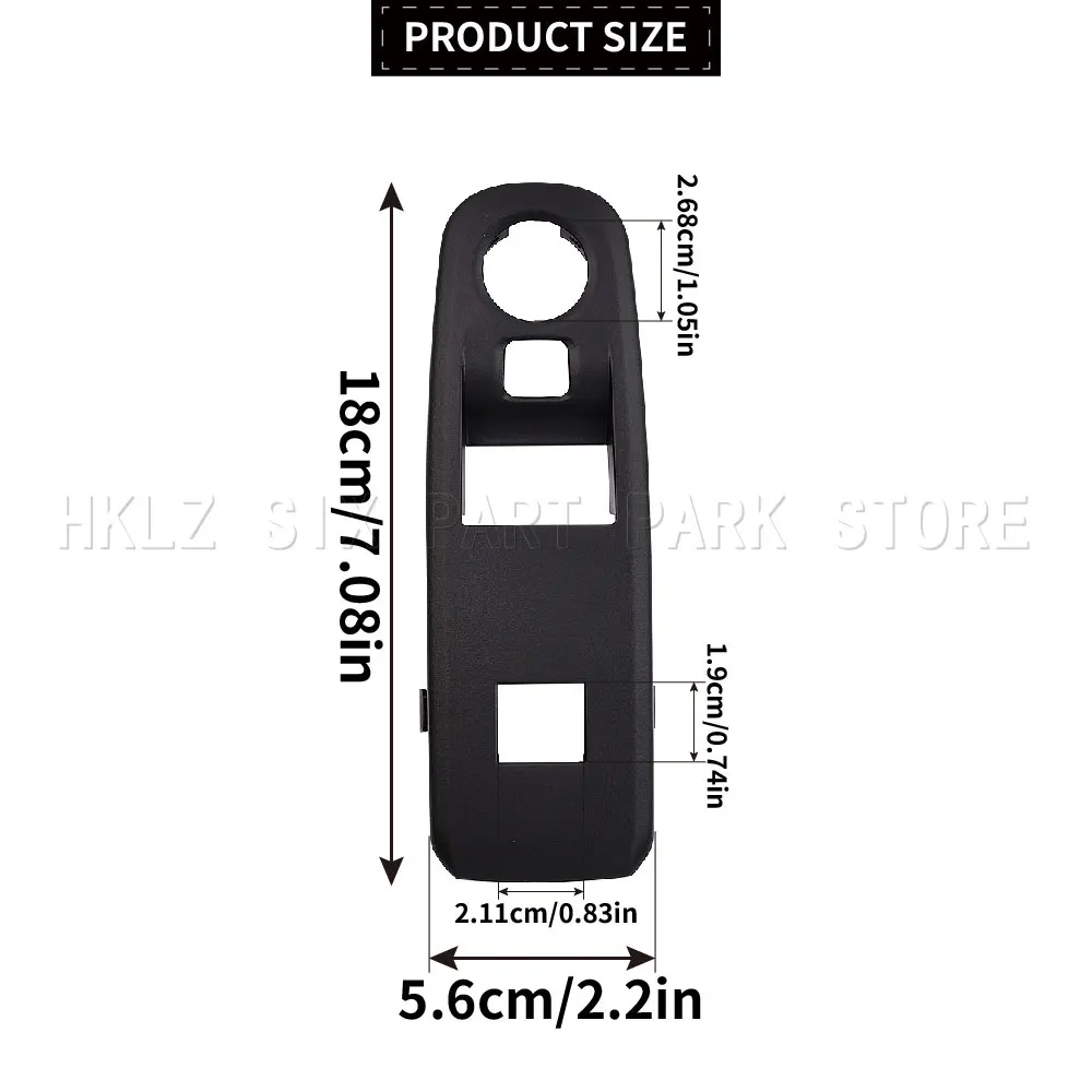 98167922ZD For Peugeot Partner Rifter Mk4 K9 Citroen Berlingo RHD New Front Right Window Button Switch Frame ABS Car Accessories