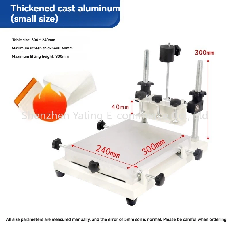

New Screen Printing Machine, Manual Screen Printing Machine, Solder Paste Ink Silk Printing Pad