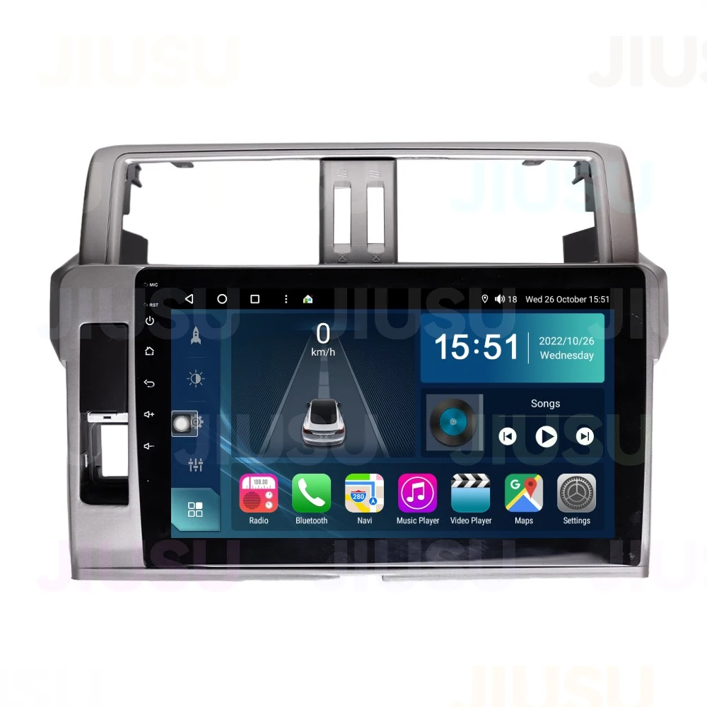 

Android 13 Car Radio GPS Navigation DVD Player Stereo Multimedia Audio System For Toyota Prado Land Cruiser 150 2014-2017