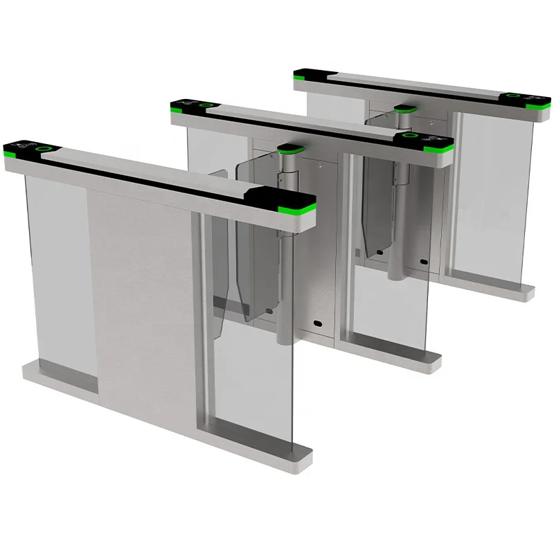 Airport VIP Channel Elegant Swing Gate Bank Cash Area Security Flap Barrier