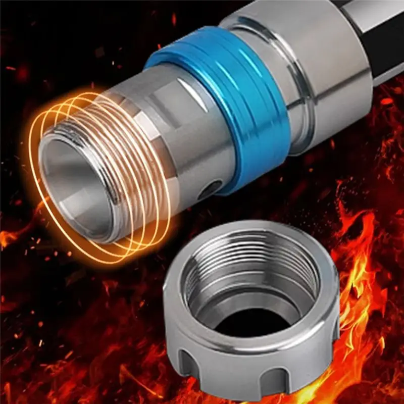 A34R CNC Lathe Tapping Handle Torque Tap Fixture GS16-TER16-80L Anti-Slip Overload Two-Way Telescopic Floating Tapping Chuck