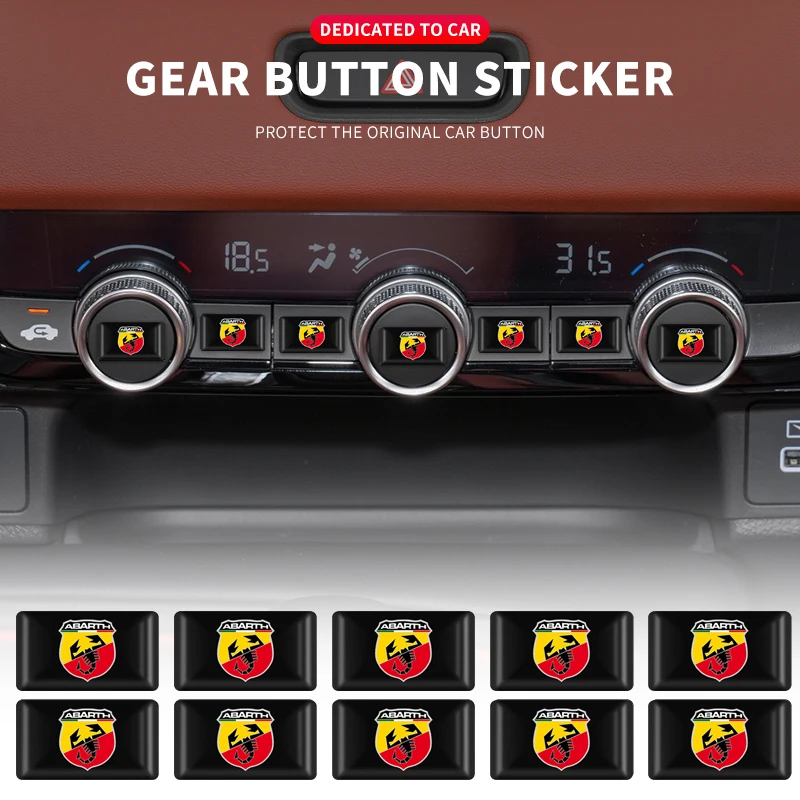 10Pcs Car 3D Epoxy …