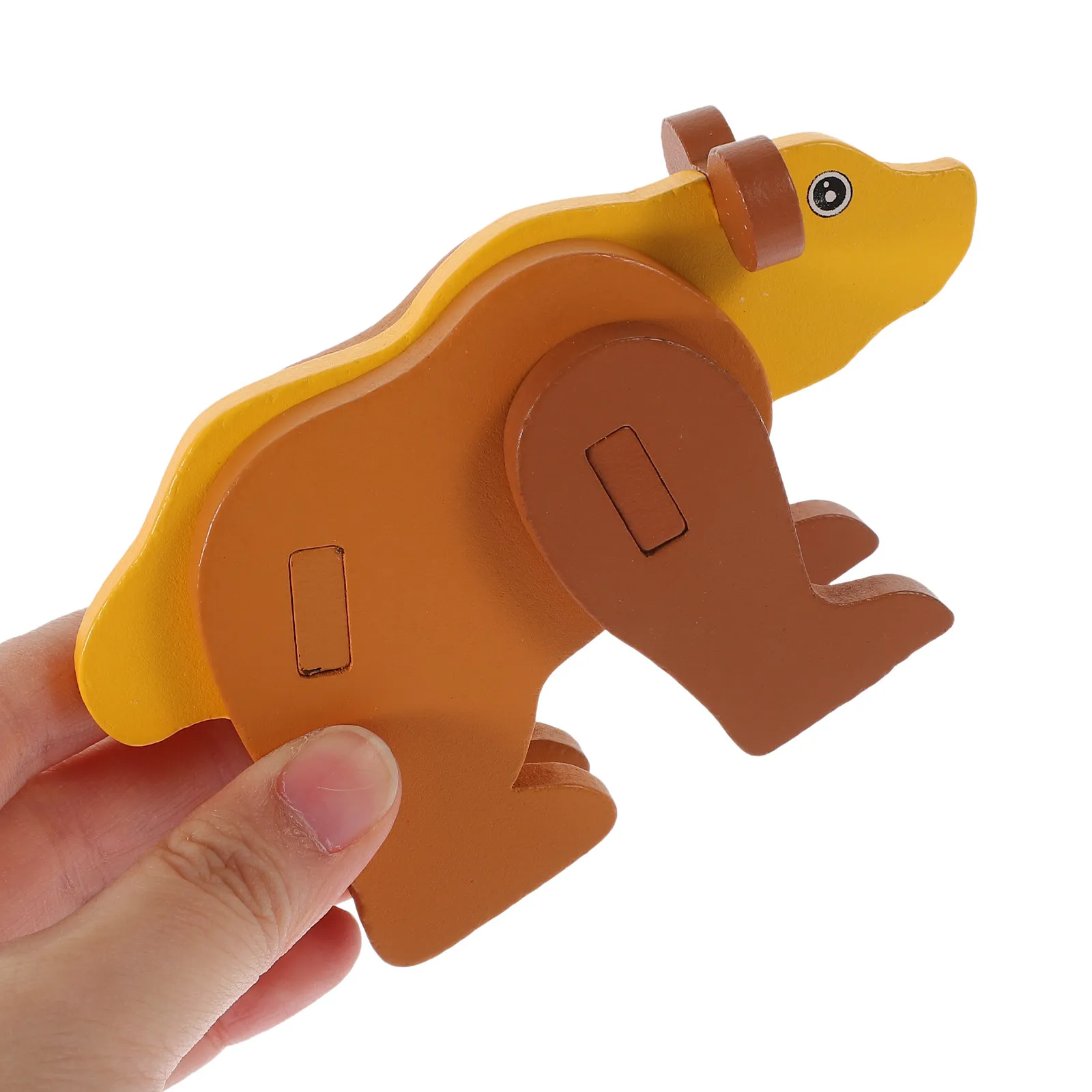 

1Set Animal Puzzle Wood Educational Learning Puzzle for Kids Children Early Development Hand-on Intelligence and Cognitive Skill