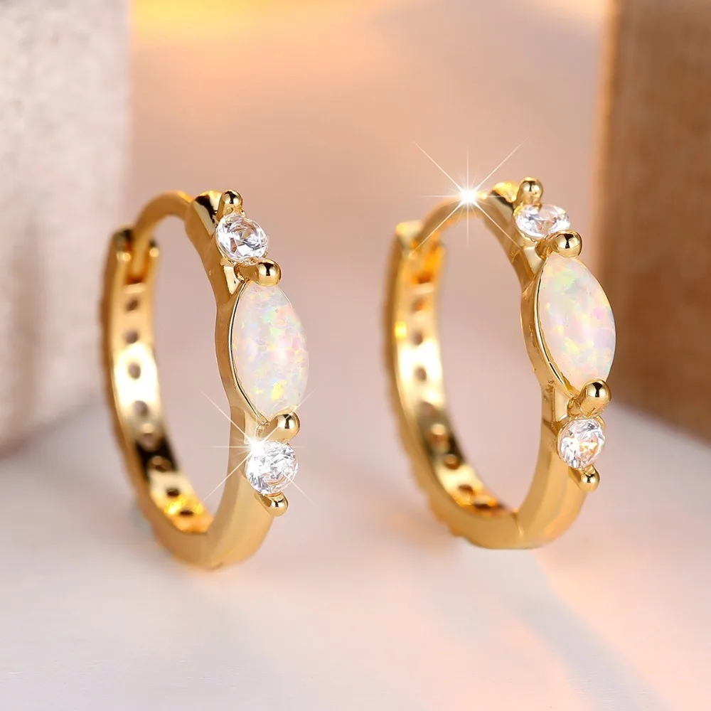 A Pair of Delicate Geometric Circular Hoop Earrings, Elegant Accessories for Family Dinners and Parties, a Perfect Gift
