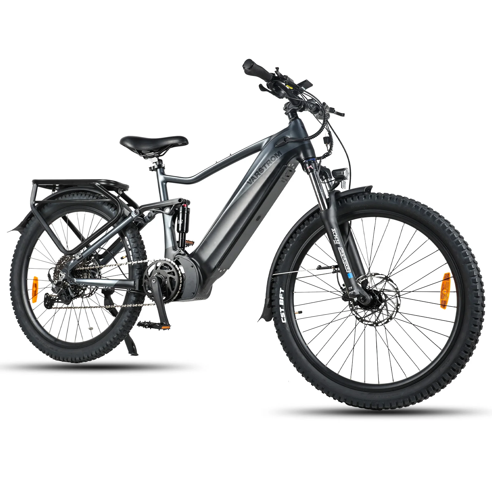 [EU Direktversand] Varstrom Elektro-Mountainbike E-Bike Offroad 960Wh Akku 750W Mittelmotor Radfahren Herren Trekking MTB
