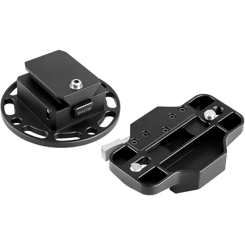 Alvin's Creativity Universal Quick-Release Multifunctional Component Adapter for DJI Ronin 2, Tripod Mounting Plate with 3/8