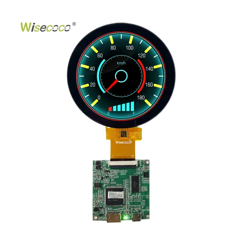 Wisecoco 2.8 Inch Circular Lcd Round Display 2.8-inch Round 480*480 TFT LCD Module for Smart Home Appliances