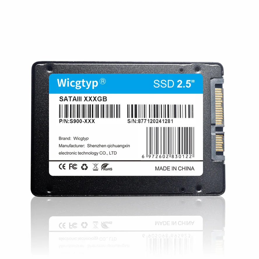 Wicgtyp SSD 120GB 250GB 500GB 960GB 2.5 Hard Drive Disk Disc Solid State Disks 2.5 \