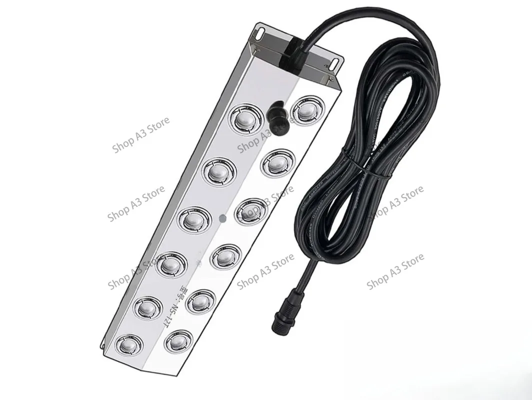 304 stainless steel shell 12-head atomizing plate ultrasonic atomizer fog maker