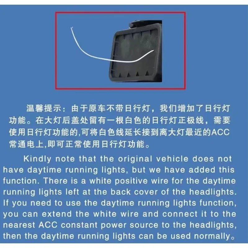 1 Pair (LH AND RH) LED HEAD LIGHT FIT FOR VOLVO FH13 FH16 FM500 FH500 TRUCK HEADLAMP 21035537 21035638