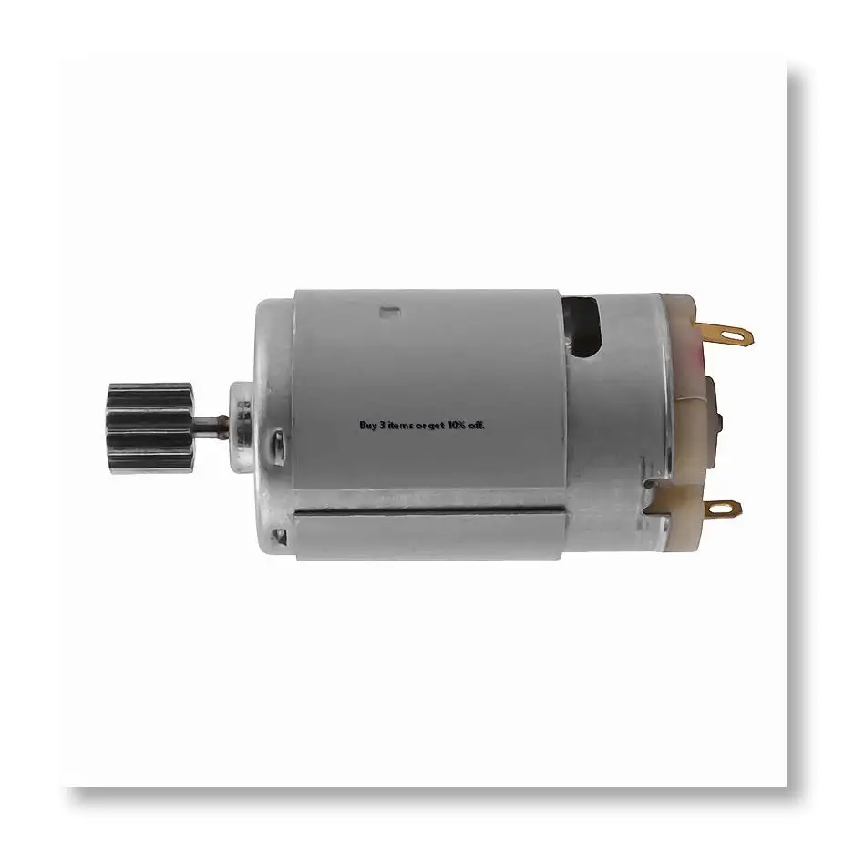 ●Universal 390 18000RPM Electric Motor RS390 6V Motor Drive Engine Accessory for Kids Ride Toys Replacement Parts