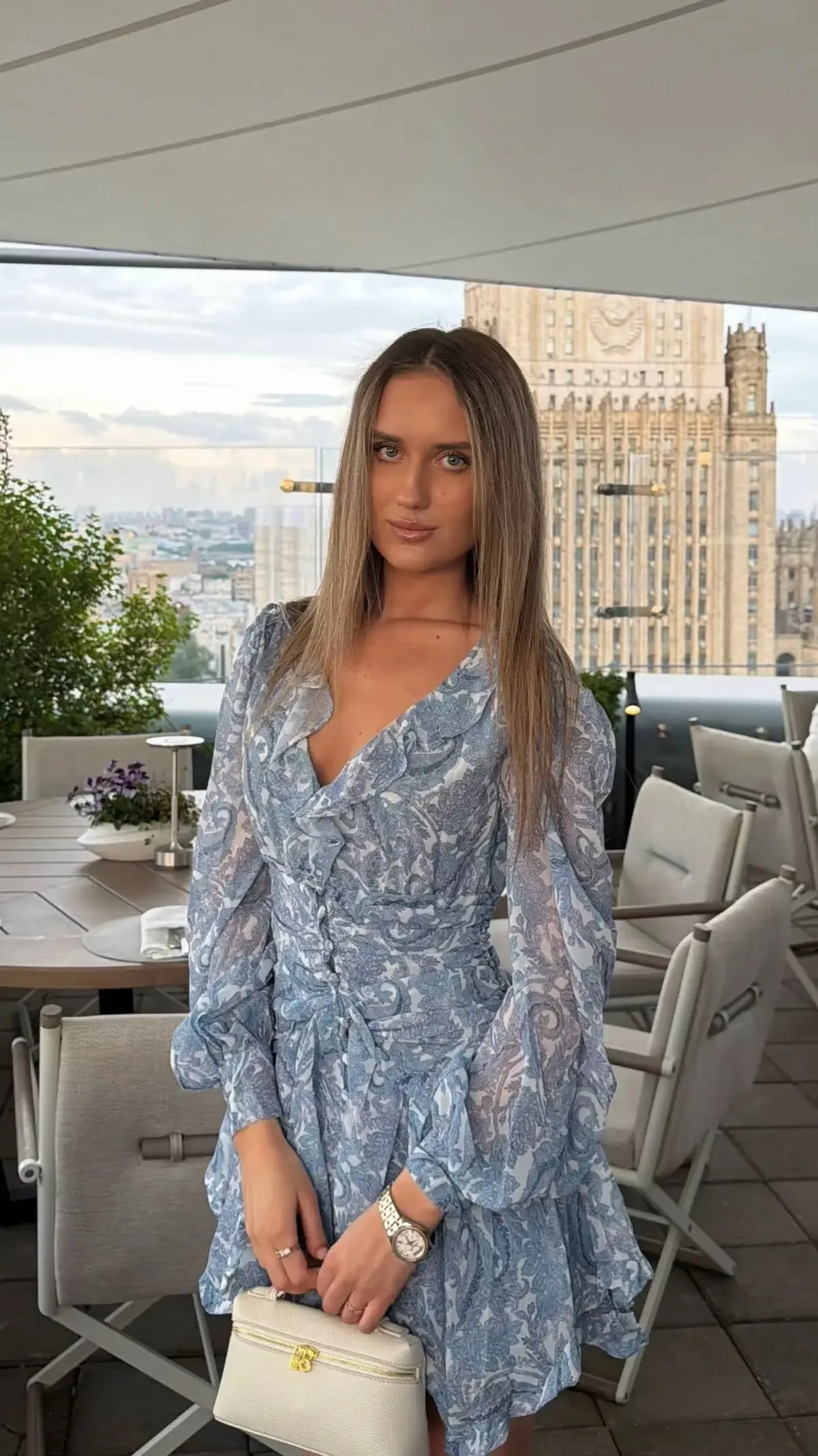 YENKYE Summer Ｗomen Ruffle V Neck Long Sleeve Floral Print Boho Short Dress Ladies Vintage Fairy Robe Holiday Vestido