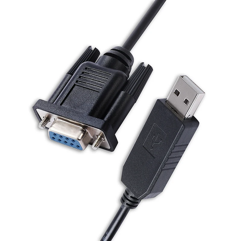 Silicon Labs CP2102 USB RS232 Serial a d-sub 9 Pin DB9 Cable hembra para conectar receptor AOR Alpha a PC