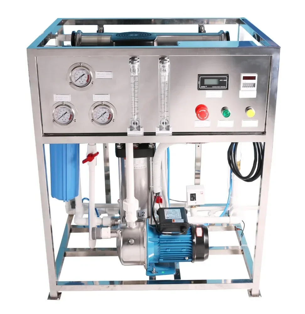 100L/H Well Water Treatment Portable RO Desalination Machine Mobile Desalinator Water Desalination System for Irrigation