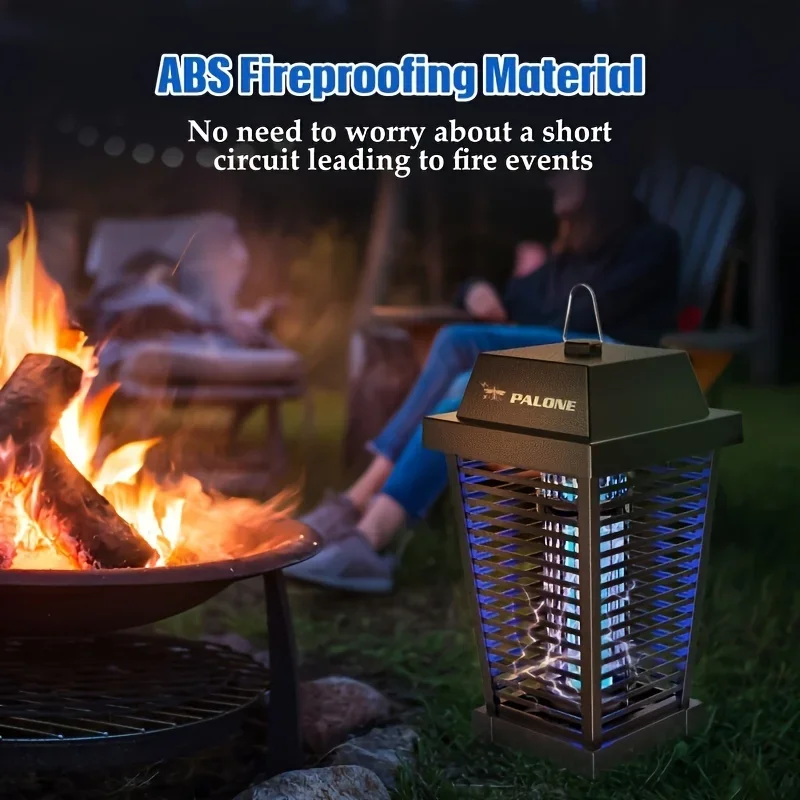 

LED solar mosquito killer lamp with 7.5W solar panel, suitable for outdoor garden and courtyard solar mosquito killer lamps