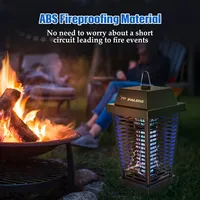 LED solar mosquito killer lamp with 7.5W solar panel, suitable for outdoor garden and courtyard solar mosquito killer lamps