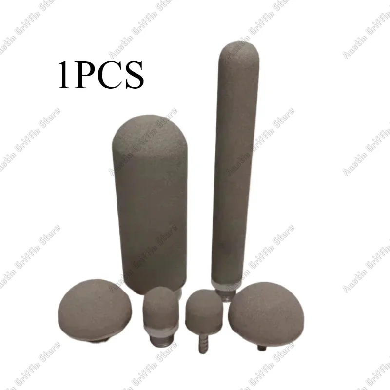 1pcs Titanium Alloy Ozone Diffuser Dia30/60mm L30/50100/300mm For Ozone Hydrogen Sewage Treatment Diffuser Aeration Head