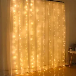 Outdoor Light 8 Mode 3M 4M 6M LED Party Fairy Light Bedroom Christmas Decoration Wedding Holiday String Light USB Curtain Lights