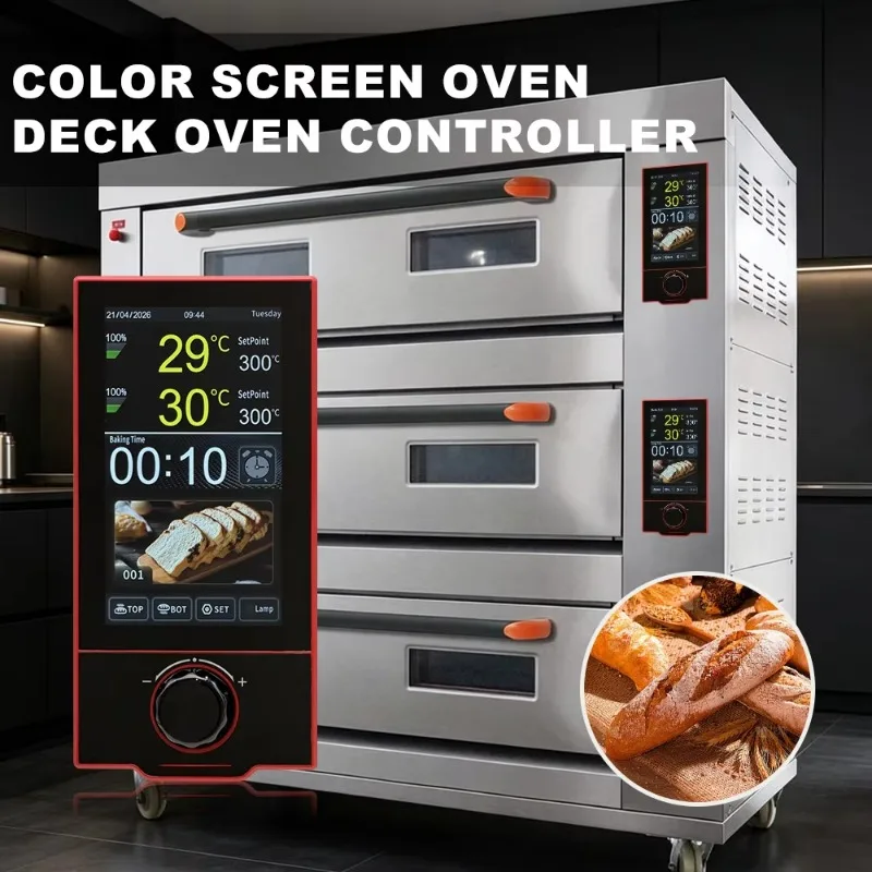 AOZILIN Professional Constant Temperature Oven Temperature Controller Color IPS Touch Screen Menu Memory Function New Design