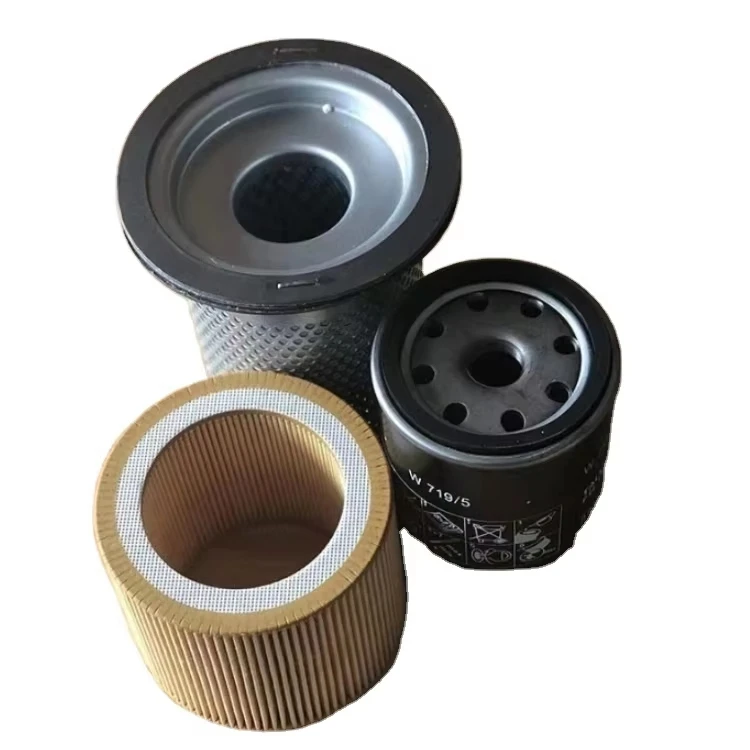Screw air compressor oil gas separator filter element compressor fine separation core built-in oil separation fine separator