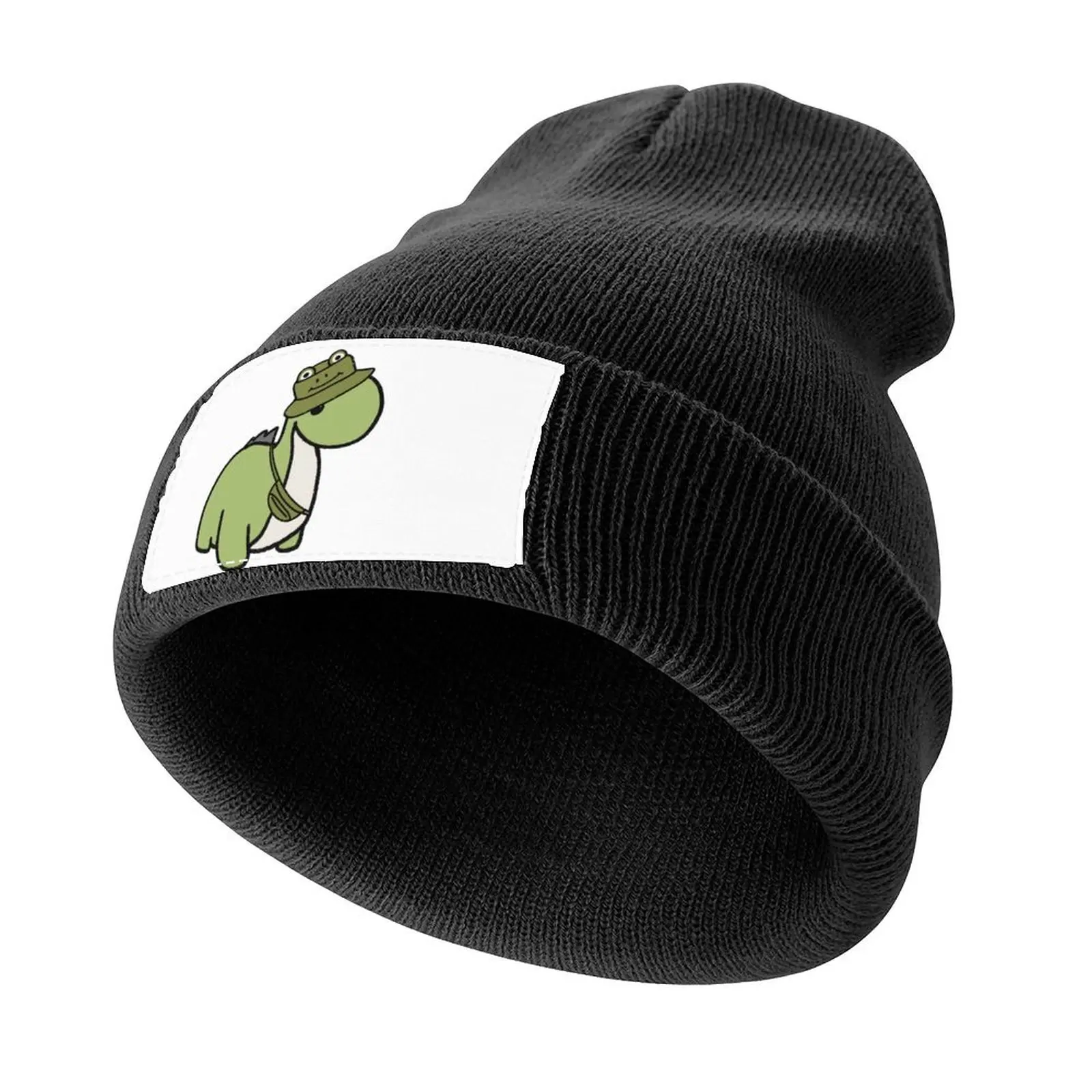 Dinosaur in a Frog bucket Hat Knitted Cap Military Tactical Cap custom Hat Hat Man Luxury Ball Cap Hats Man Women's