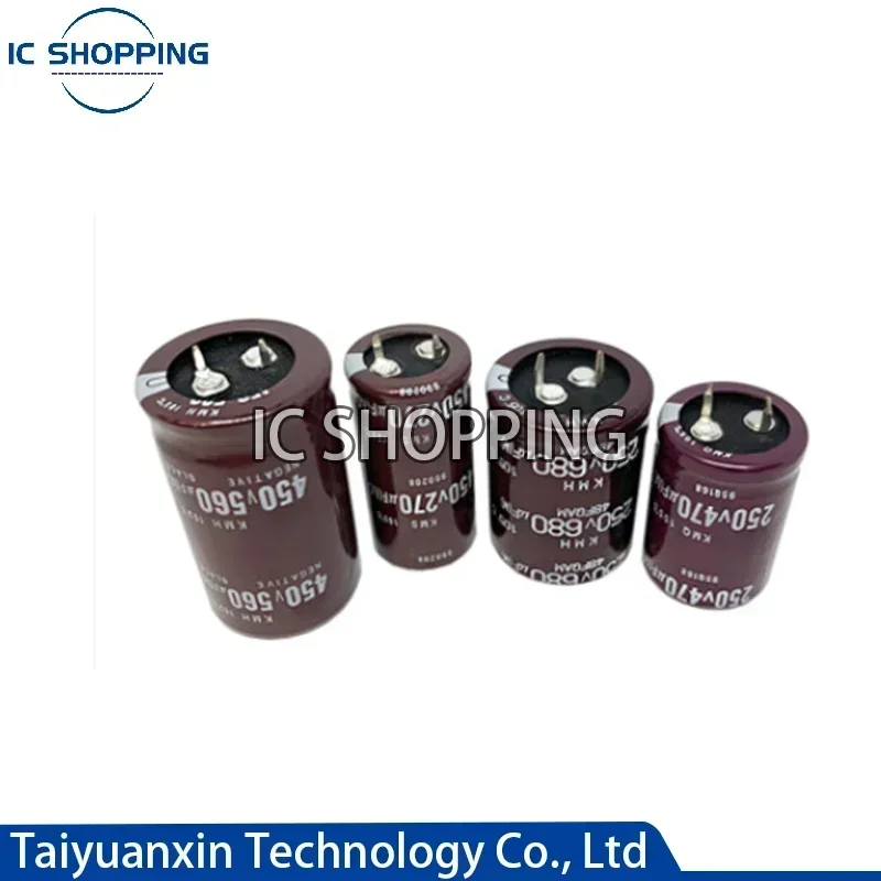 Aluminum Electrolytic Capacitor 63 200V 250V 400V 450V 47 68 82 100 120 150 180 220 270 330 390 470 560 680 820 1000 2200 3300UF