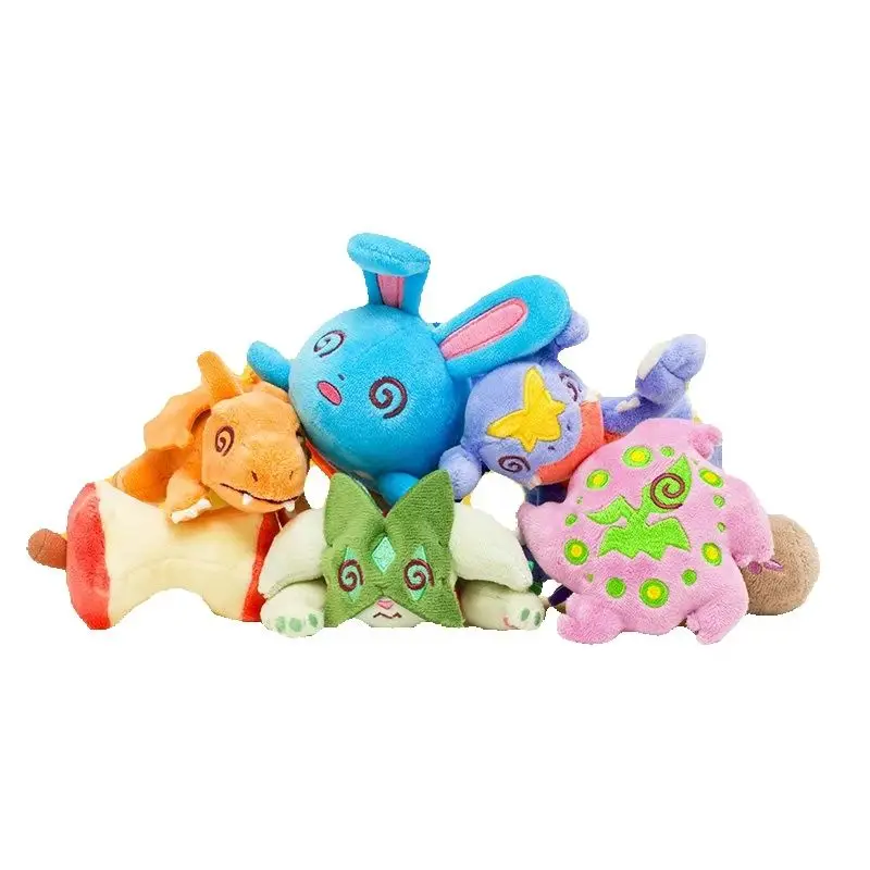 ポケモンセンター-geniune-ぬいぐるみキーホルダー-エクサストシリーズ-リザードン-アズマリル-ニャースカダ-ターノダス-かわいい-誕生日-クリスマス-ギフト