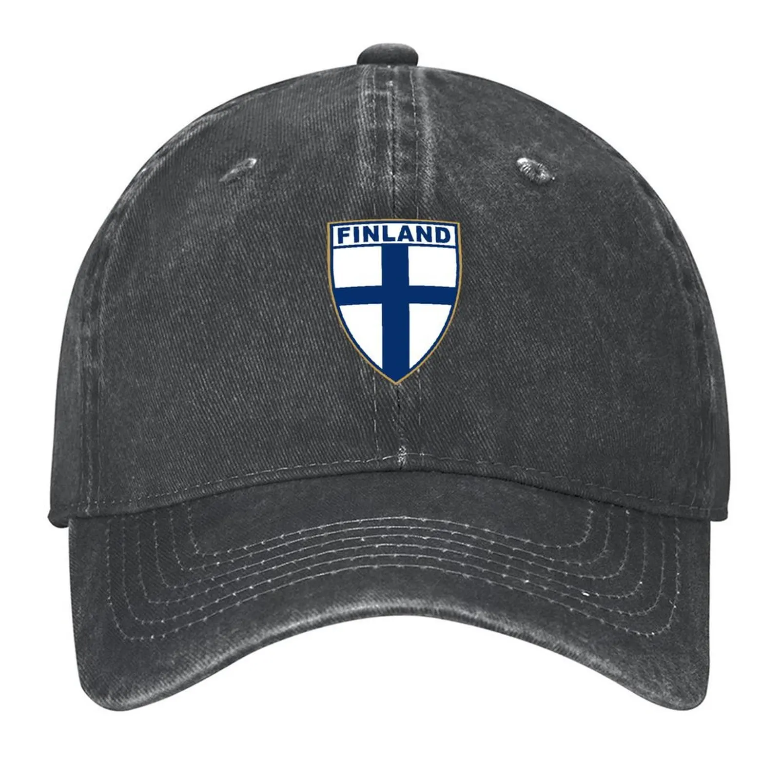 

Finland National Football Team Soccer Retro Huuhkajat Number 10 Baseball Cap Beach Bag custom Hat Dropshipping Girl'S Hats Men's