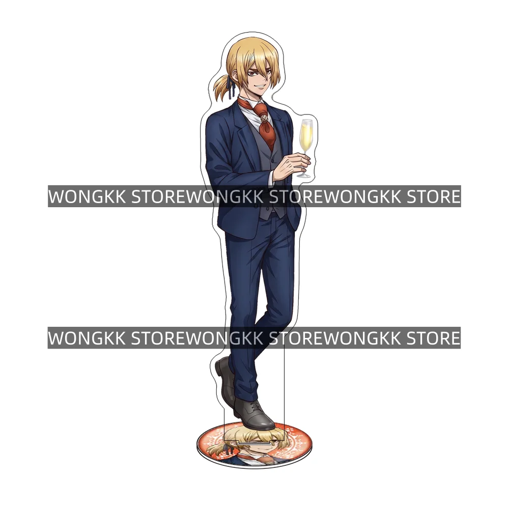 Dr.STONE Senku Xeno Stanley Brilliant Science Wedding 15CM Acrylic Stand Keychain 2026 New Anime Stand Desktop Display Gift view 6