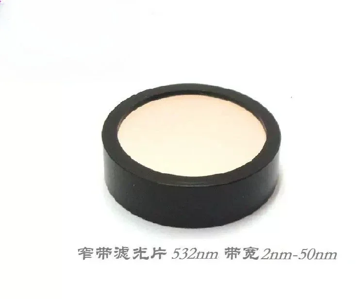 Narrowband filter: color center wavelength 532nm, bandwidth 10nm; monochromatic lens: bandpass filter