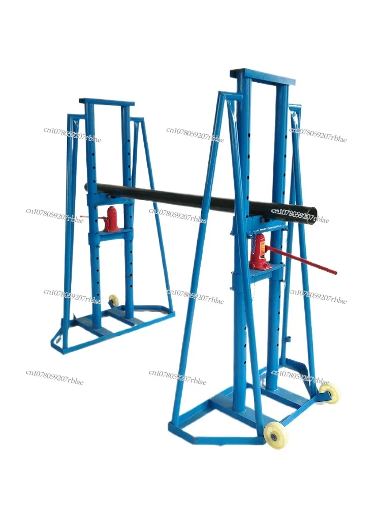 

Heavy-Duty Hydraulic Cable Pay-Off Stand: Perfect for Power Transmission Projects!