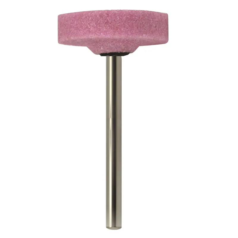 TuGe 100pcs/lot Flat shape Ceramic Mounted Point Grinding Stone Head Grinding wheel Abrasive Grinding head for Metal mending
