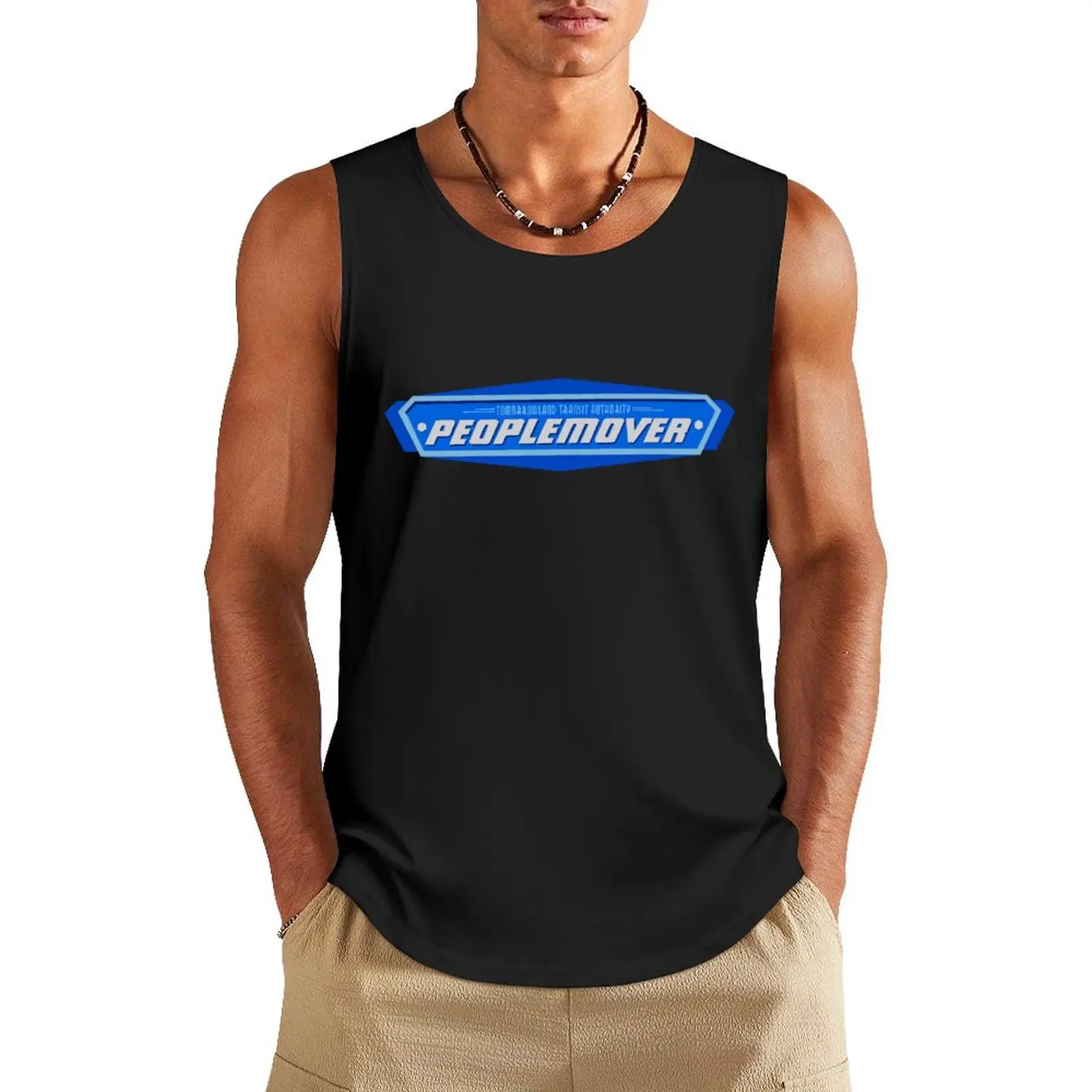 

Epcot PeopleMover Sign Tank Top Men's tops Sleeveless men