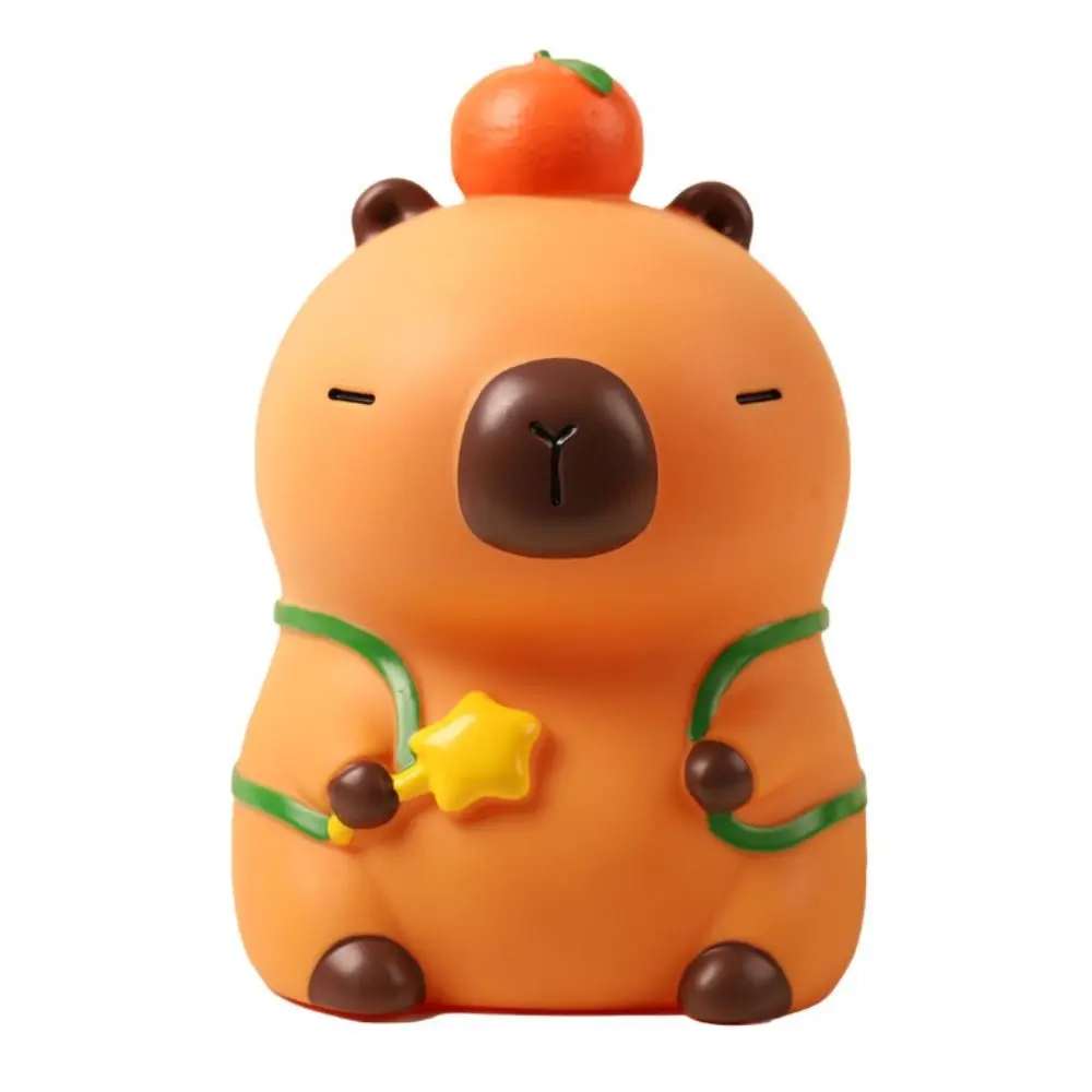 Savings Tank Capybara Piggy Bank Decorative Large Capacity Capybara Money Boxes Collectible Cartoon Capybara Kids Storage Box