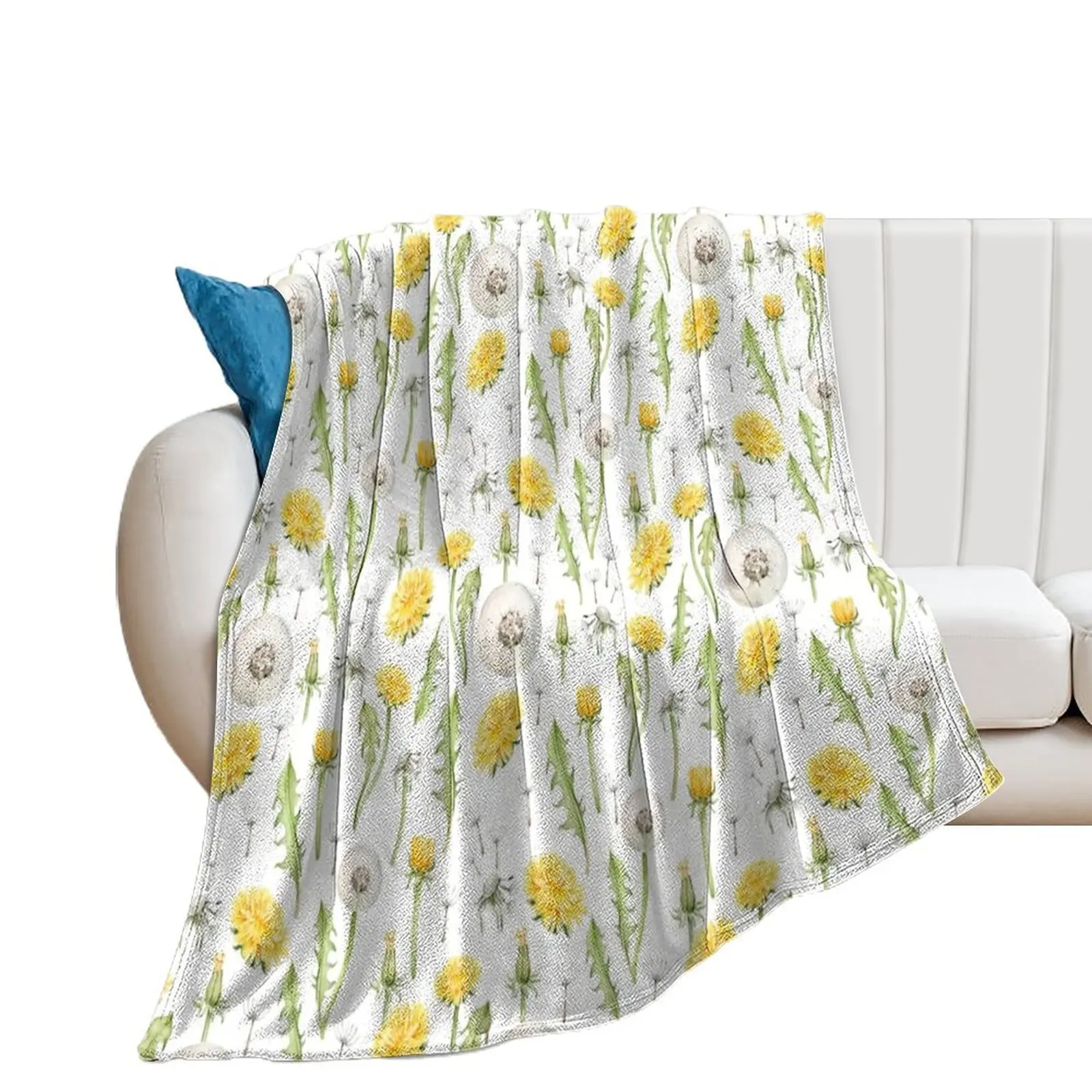 

Dandelion flower Throw Blanket For Baby Extra Large Throw Quilt Blankets