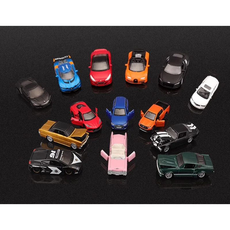 Bburago1:64 Car Model Alloy Simulation Collection Ferrari Audi A6 Crocodile Porsche 911 Model - Image 3