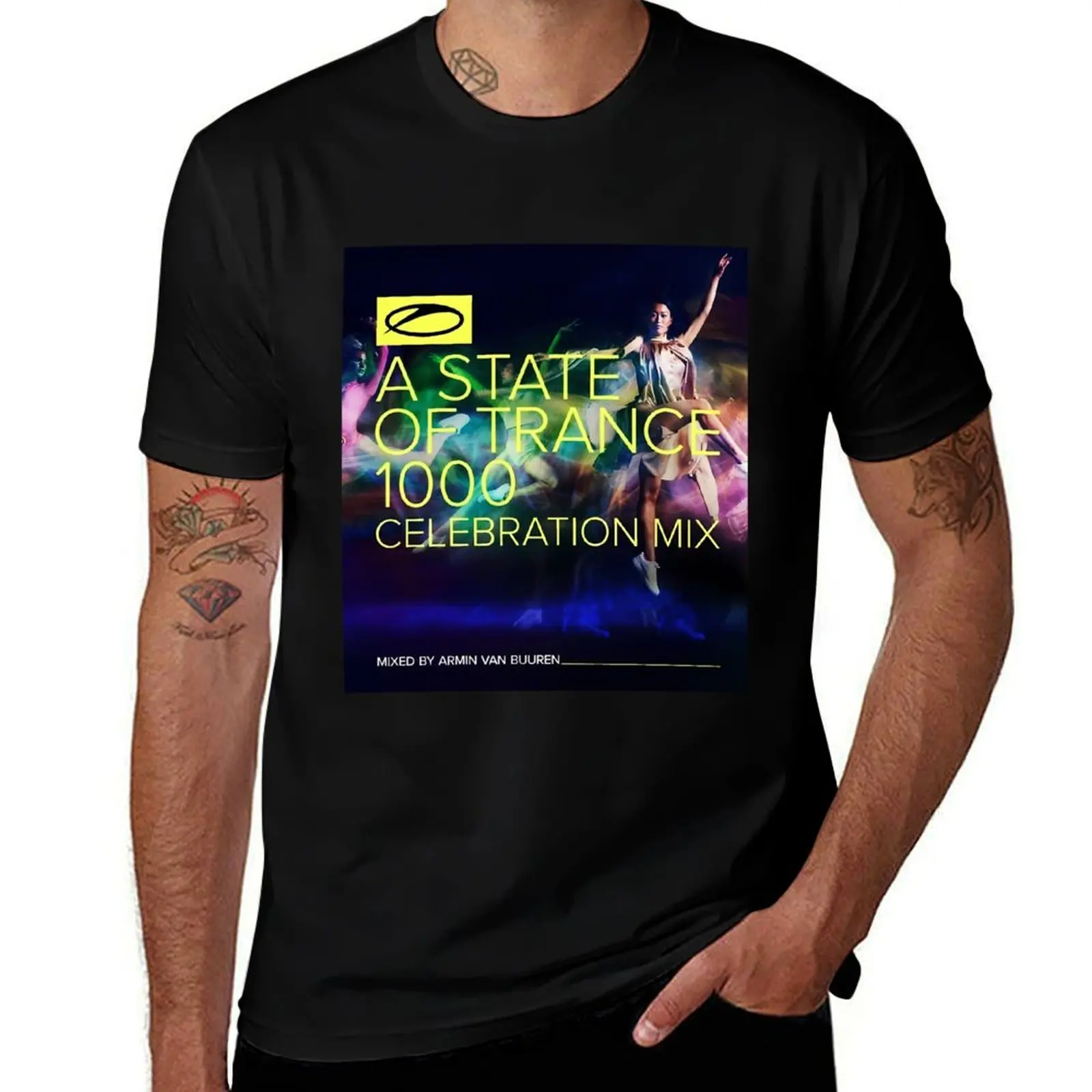 Armin Van Buuren A State Of Trance 1000 T-Shirt summer top oversized t shirt mens graphic t-shirts big and tall