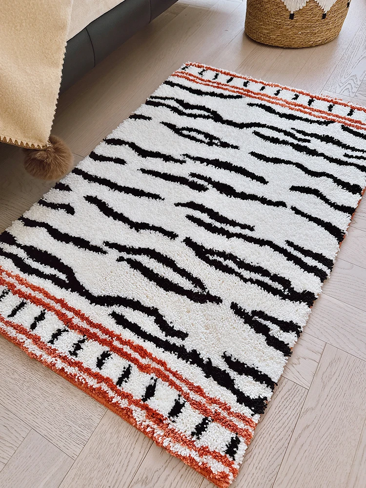 Soft Bathroom Carpet Water Absorption Anti-skid Door Mat Washable Entrance Floor Carpet Home Decoration Bathroom Mat
